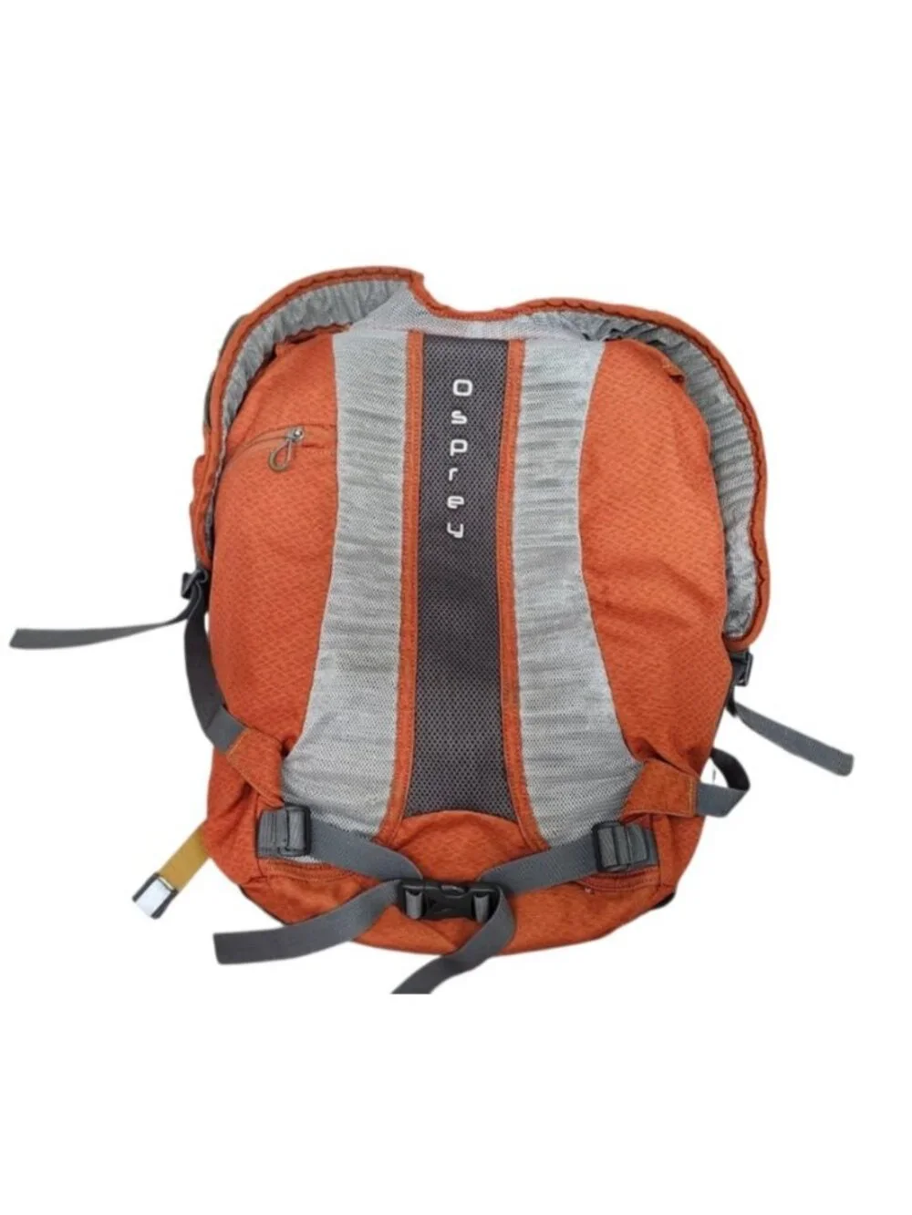 Osprey Flap Backpack Orange Hiking Travel Daypack Lightweight Outdoor Bag